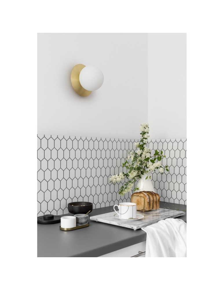 Wall lamps - UMMO BORRA A wall lamp / wall sconce with brass BRA12000 - product kolory-swiatla.pl 3