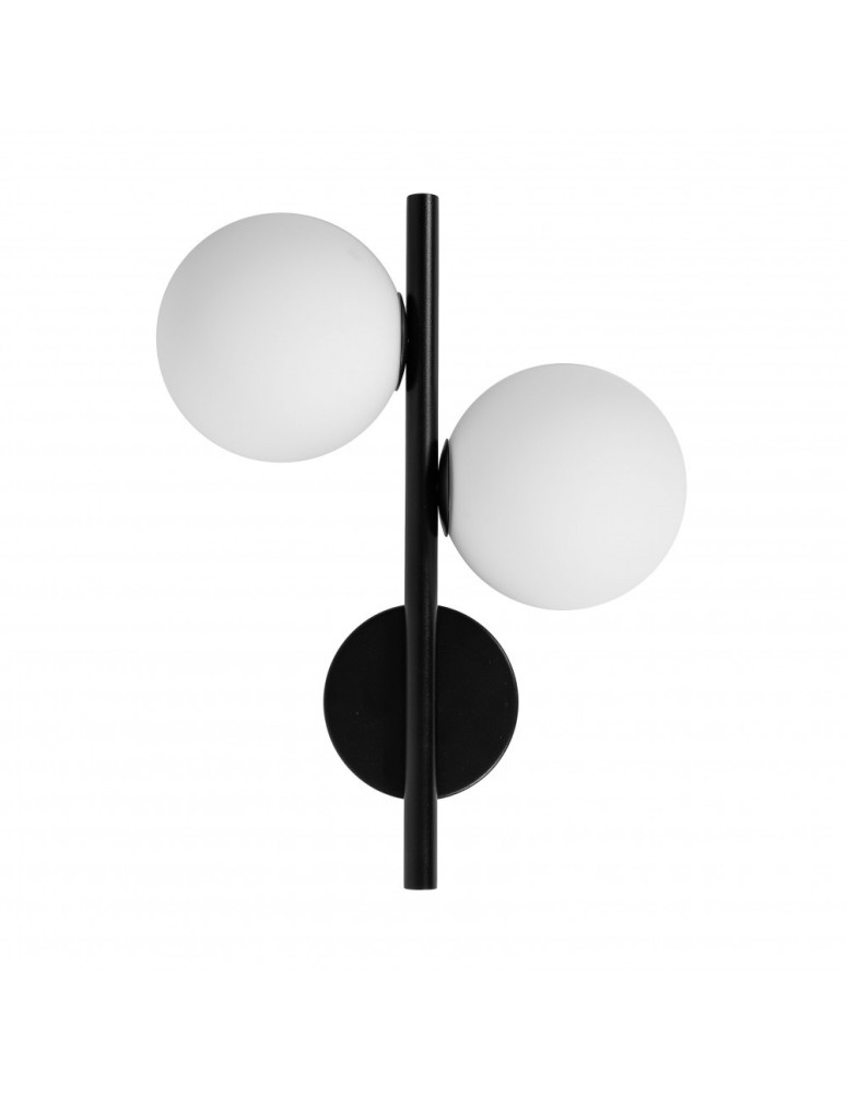Wall lamps - UMMO DIPLO A black wall lamp / wall sconce DLA22000 - product kolory-swiatla.pl 3