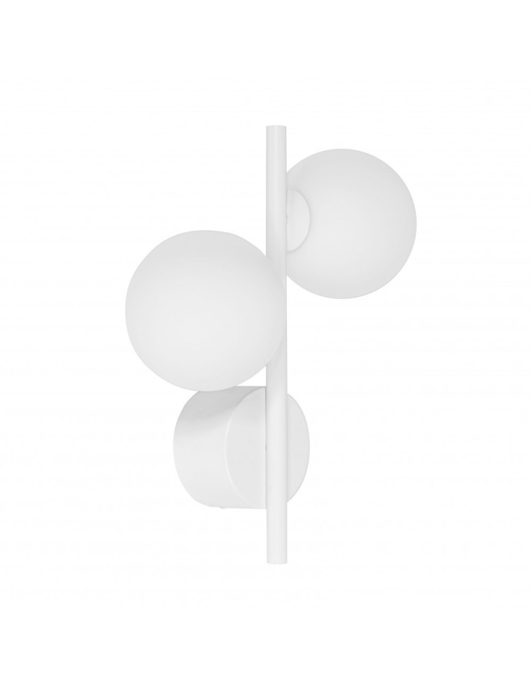 Wall lamps - UMMO DIPLO A white wall lamp / wall sconce DLA21000 - product kolory-swiatla.pl 1