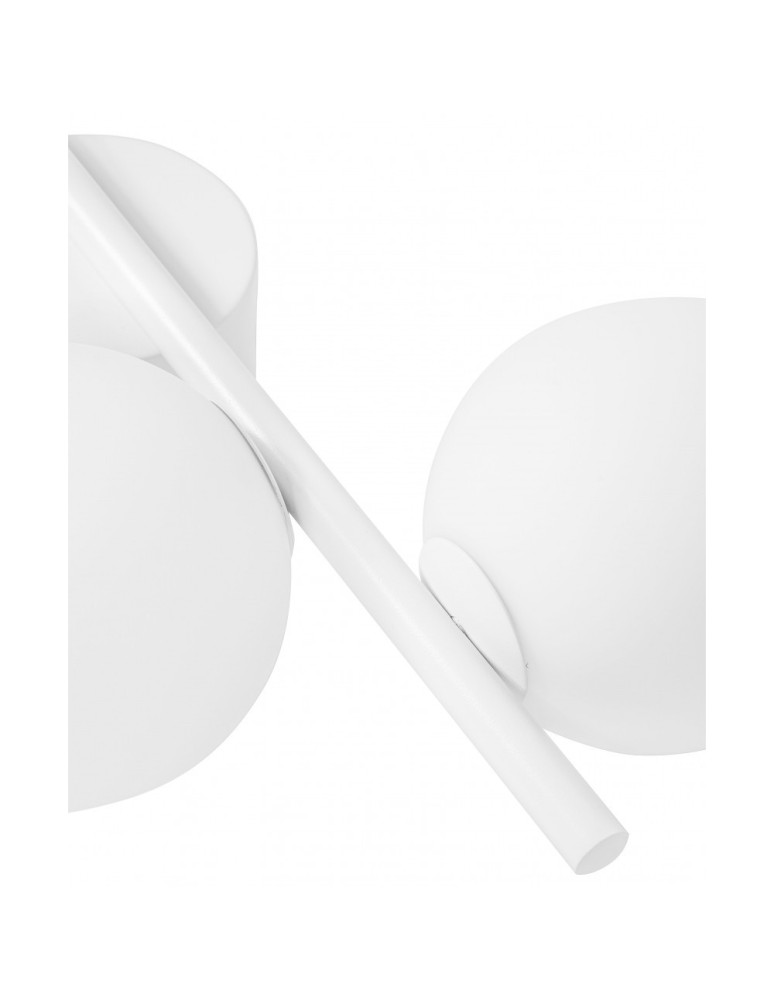 Wall lamps - UMMO DIPLO A white wall lamp / wall sconce DLA21000 - product kolory-swiatla.pl 4
