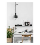 Pendant lamps - UMMO ENKEL 1 black ceiling pendant lamp EN1122P0 - product 2