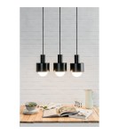 Pendant lamps - UMMO ENKEL 3 black ceiling pendant lamp EN3322P0 - product 2