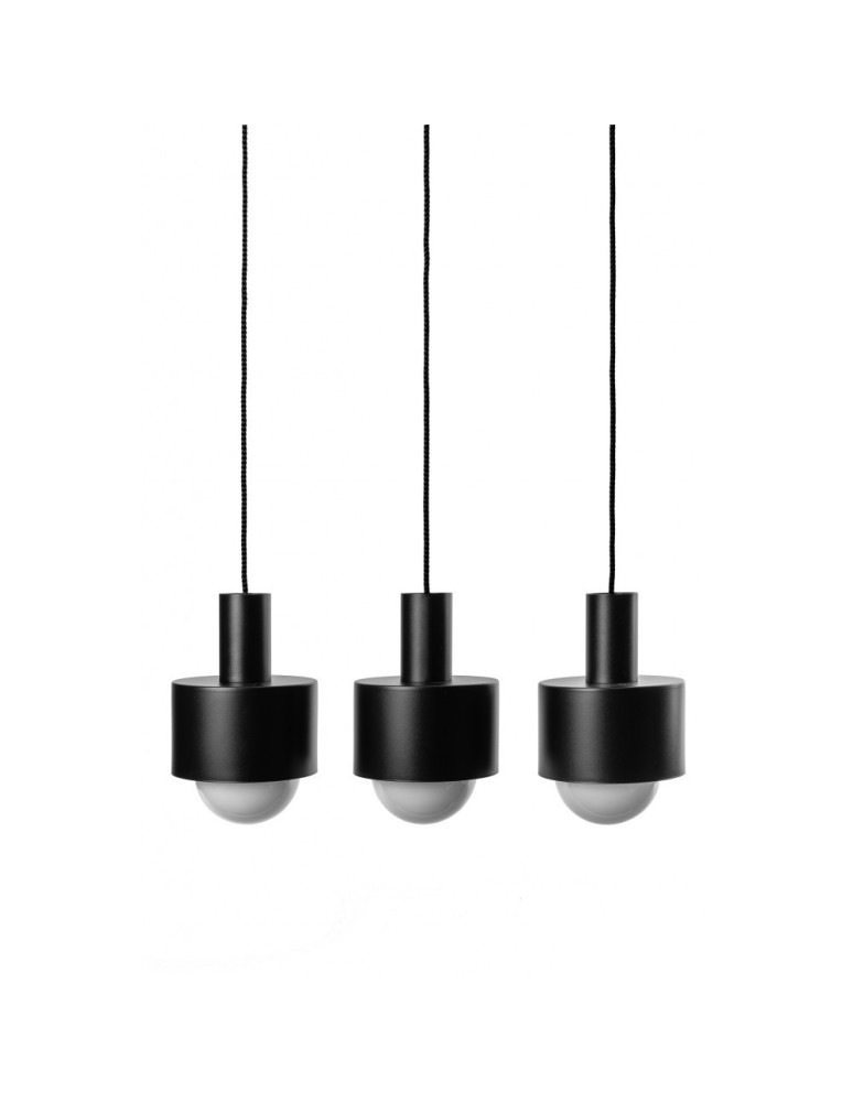 Pendant lamps - UMMO ENKEL 3 black ceiling pendant lamp EN3322P0 - product kolory-swiatla.pl 4