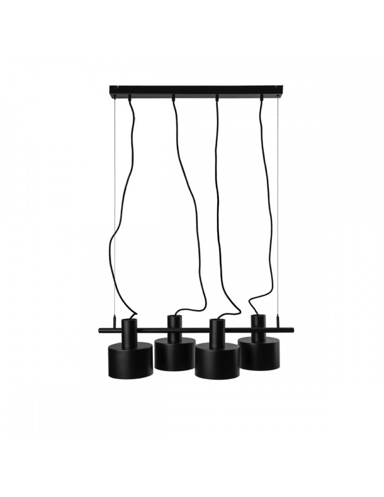 Pendant lamps - UMMO ENKEL 4 black ceiling pendant lamp EN4422P0 - product kolory-swiatla.pl 3