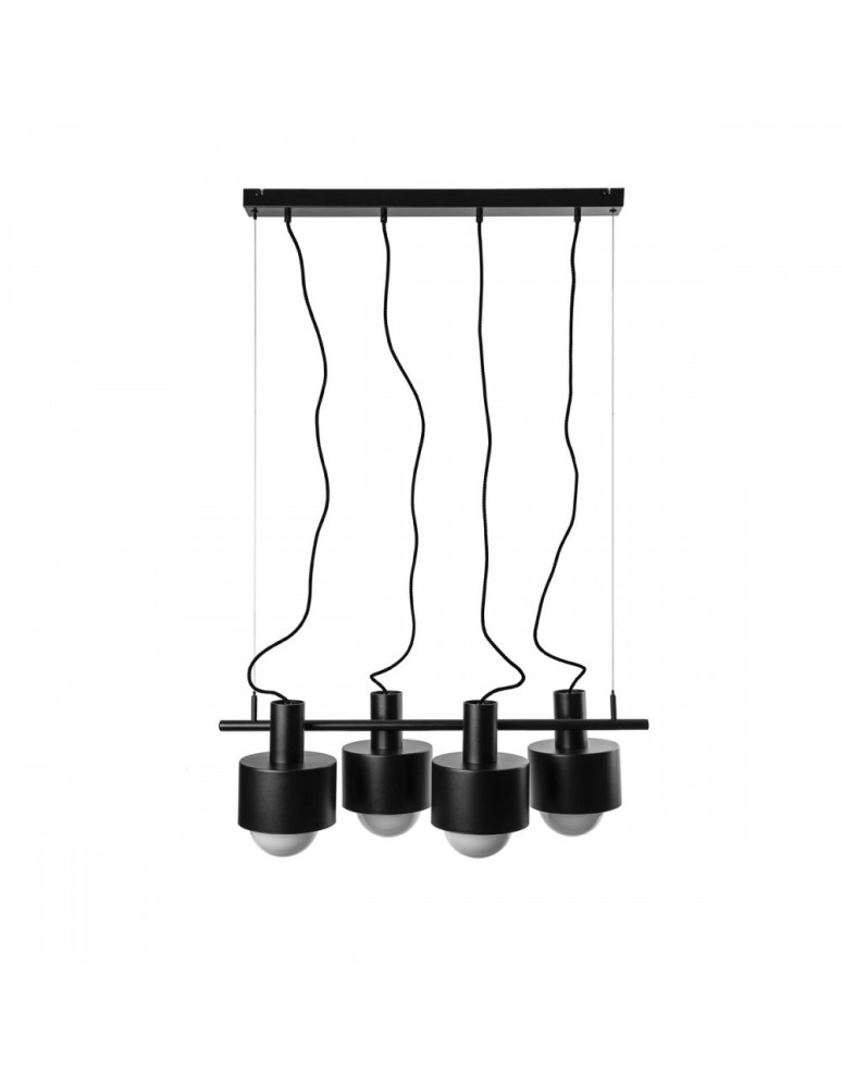 Pendant lamps - UMMO ENKEL 4 black ceiling pendant lamp EN4422P0 - product kolory-swiatla.pl 4