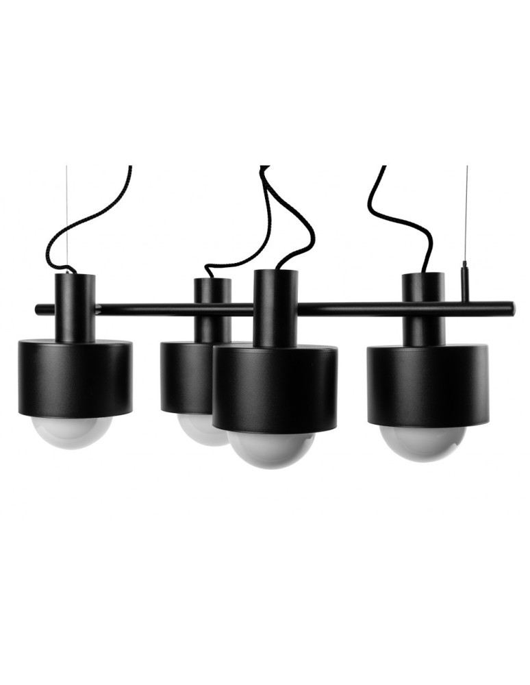 Pendant lamps - UMMO ENKEL 4 black ceiling pendant lamp EN4422P0 - product kolory-swiatla.pl 6