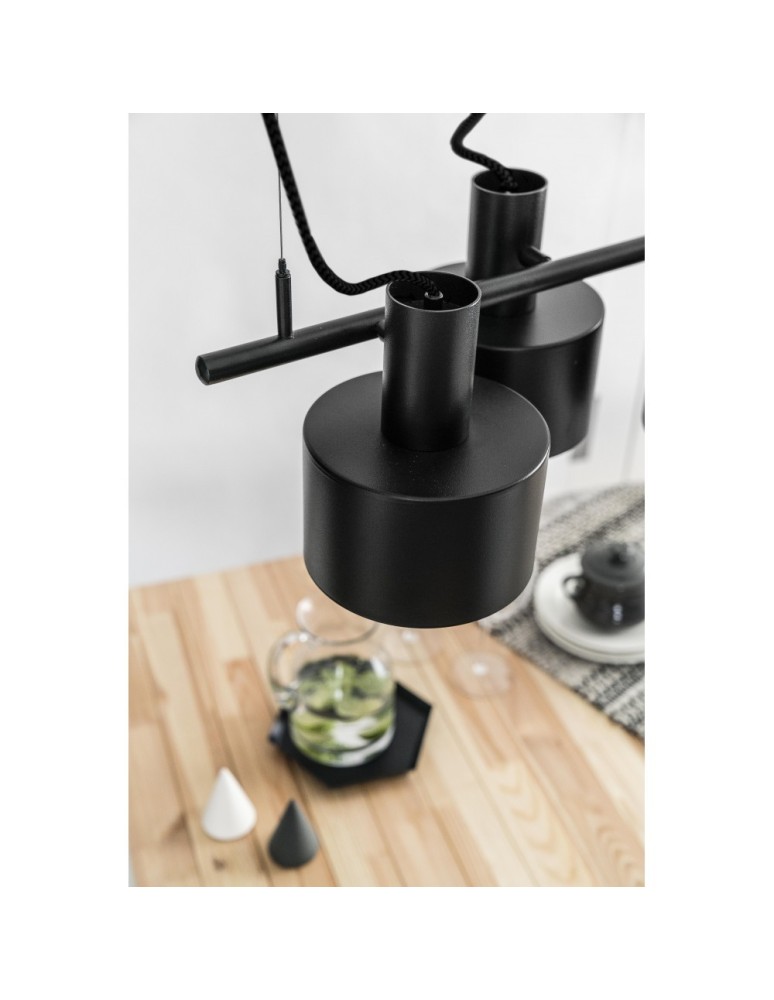 Pendant lamps - UMMO ENKEL 4 black ceiling pendant lamp EN4422P0 - product kolory-swiatla.pl 7