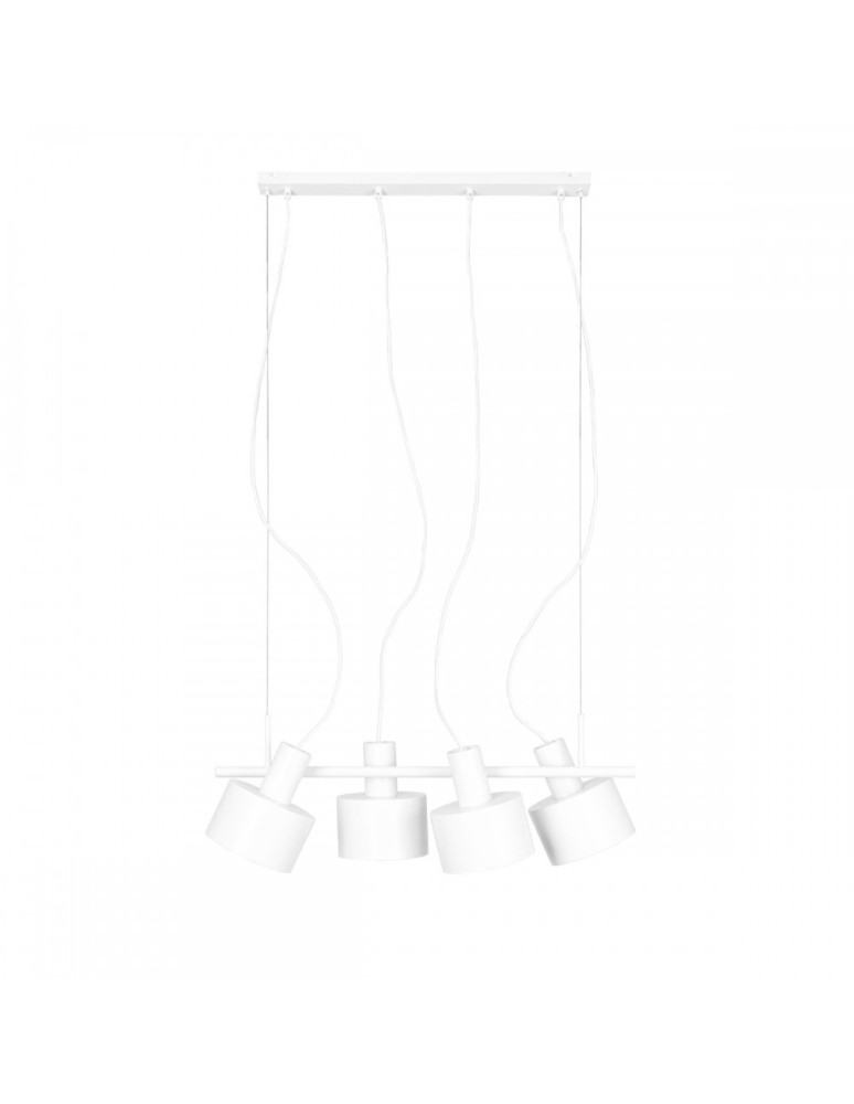 Pendant lamps - UMMO ENKEL 4 white ceiling pendant lamp EN4411P0 - product kolory-swiatla.pl 1