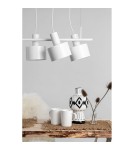 Pendant lamps - UMMO ENKEL 4 white ceiling pendant lamp EN4411P0 - product 3