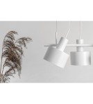 Pendant lamps - UMMO ENKEL 4 white ceiling pendant lamp EN4411P0 - product 4