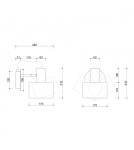 Scandinavian style wall lamps - UMMO ENKEL KINKETT white wall lamp / wall sconce ENK111P0 - product 5