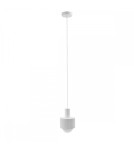Pendant lamps - UMMO ENKEL 1 white ceiling pendant lamp EN1111P0 - product 1