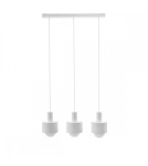 Pendant lamps - UMMO ENKEL 3 white ceiling pendant lamp EN3311P0 - product 1