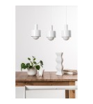 Pendant lamps - UMMO ENKEL 3 white ceiling pendant lamp EN3311P0 - product 2