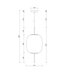 Pendant lamps - UMMO EPLI B ceiling pendant lamp EPB122P0. - product 6