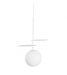 Pendant lamps spheres - UMMO FYLLO A white ceiling pendant lamp FYA111P0 - product 4
