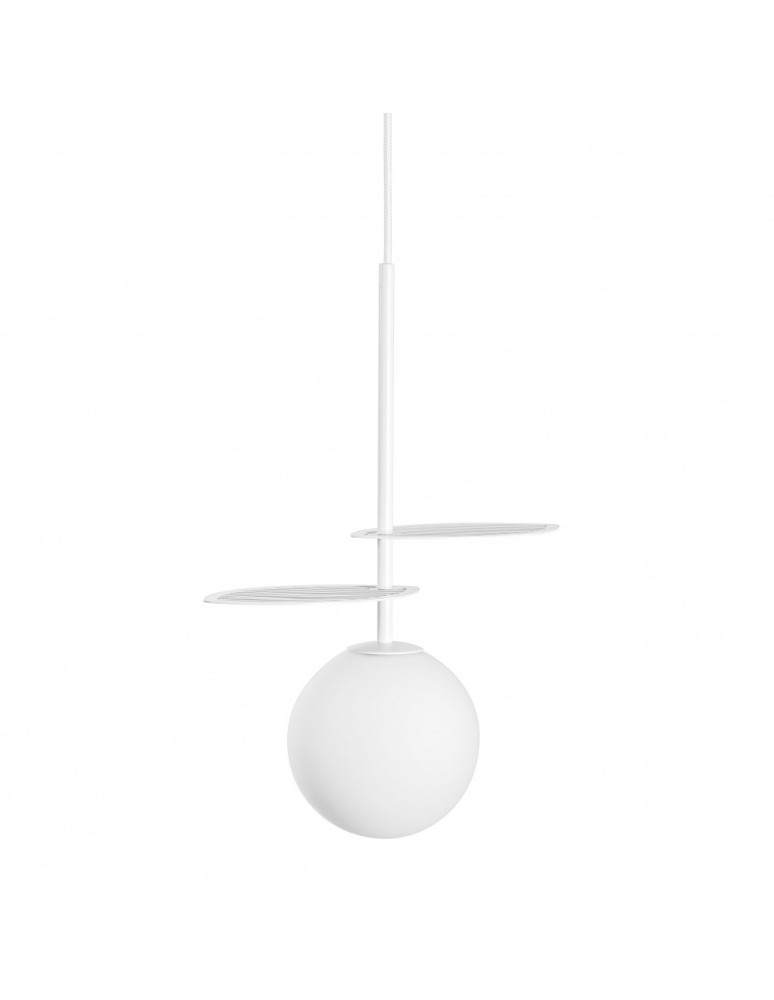 Pendant lamps spheres - UMMO FYLLO A white ceiling pendant lamp FYA111P0 - product kolory-swiatla.pl 4