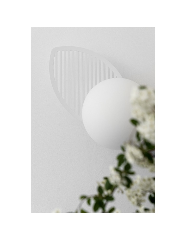 Wall lamps - UMMO FYLLO B white wall lamp / wall sconce FYB11000 - product kolory-swiatla.pl 3