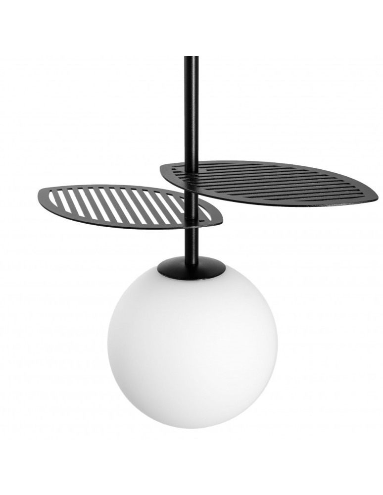 Pendant lamps spheres - UMMO FYLLO A black ceiling pendant lamp FYA122P0 - product kolory-swiatla.pl 1