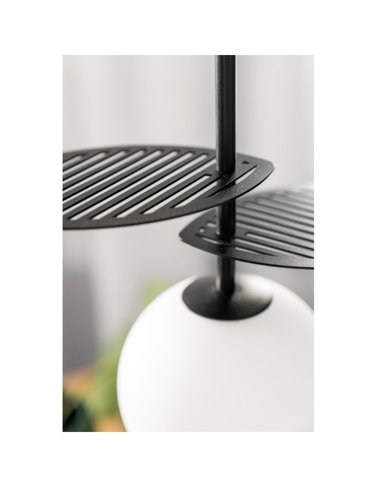 Pendant lamps spheres - UMMO FYLLO A black ceiling pendant lamp FYA122P0 - product kolory-swiatla.pl 3