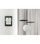Pendant lamps spheres - UMMO FYLLO A black ceiling pendant lamp FYA122P0 - product 4