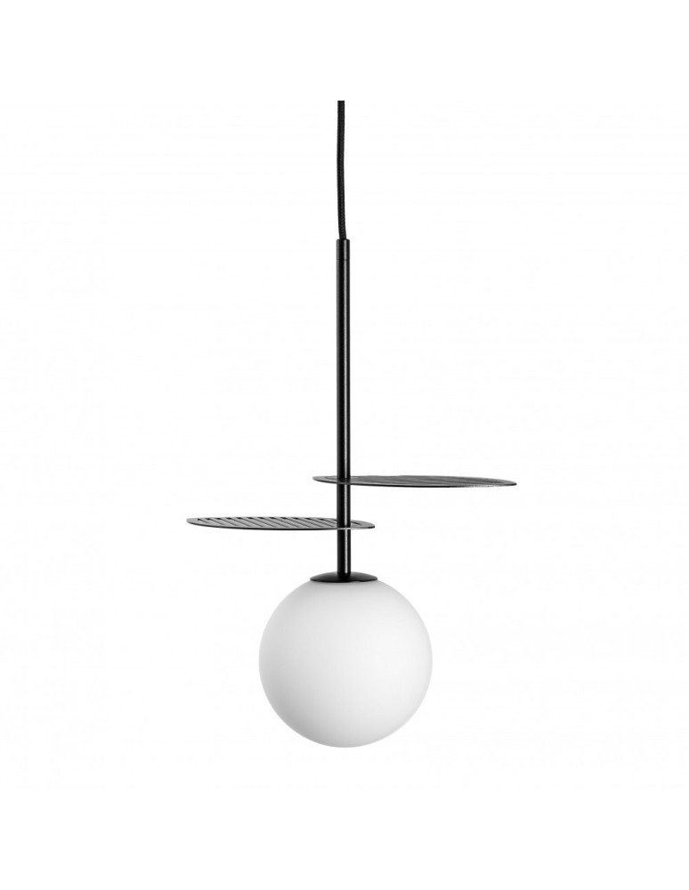 Pendant lamps spheres - UMMO FYLLO A black ceiling pendant lamp FYA122P0 - product kolory-swiatla.pl 5