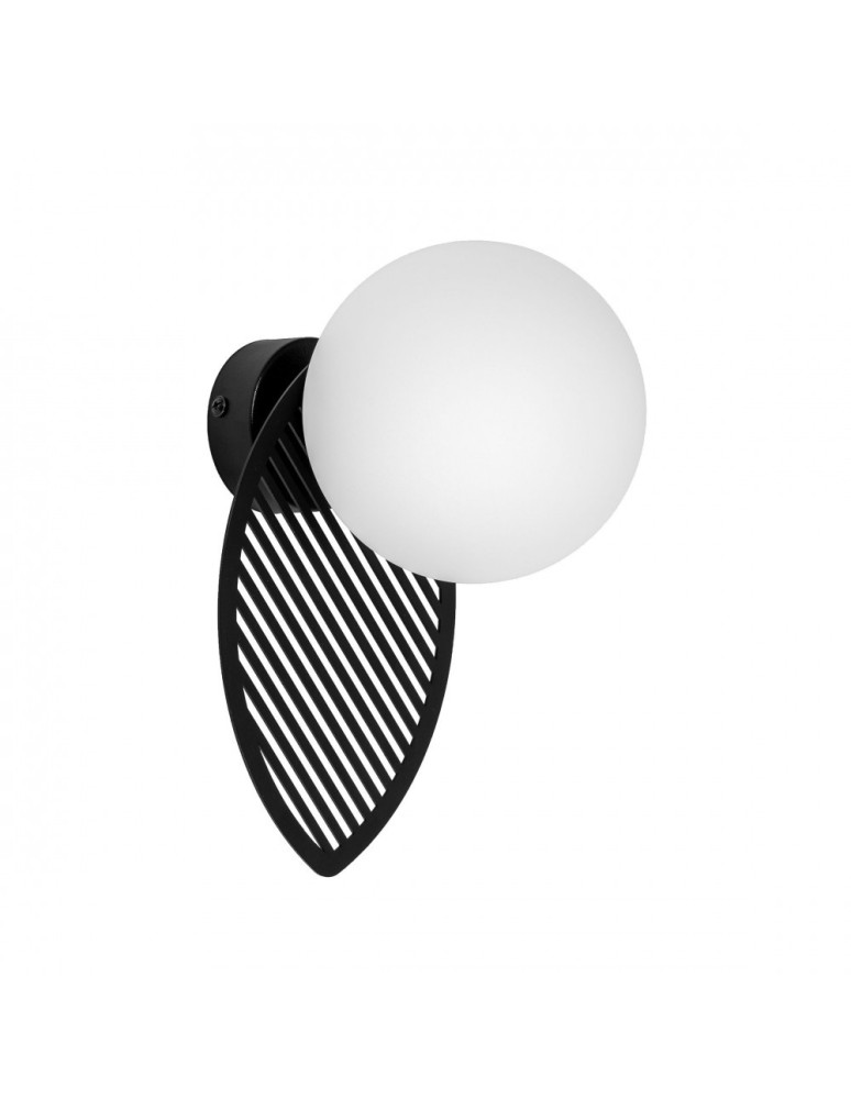 Wall lamps - UMMO FYLLO B black wall lamp / wall sconce FYB12000 - product kolory-swiatla.pl 1