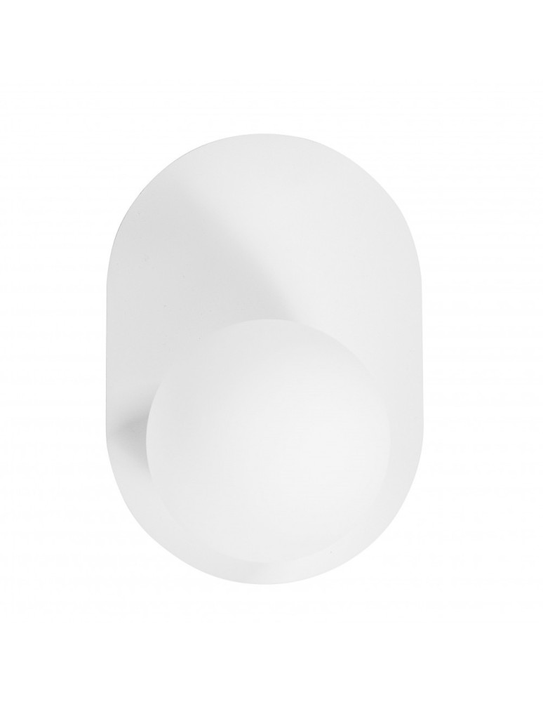 Scandinavian style wall lamps - UMMO HANEA white wall lamp / wall sconce HA011000 - product kolory-swiatla.pl 3