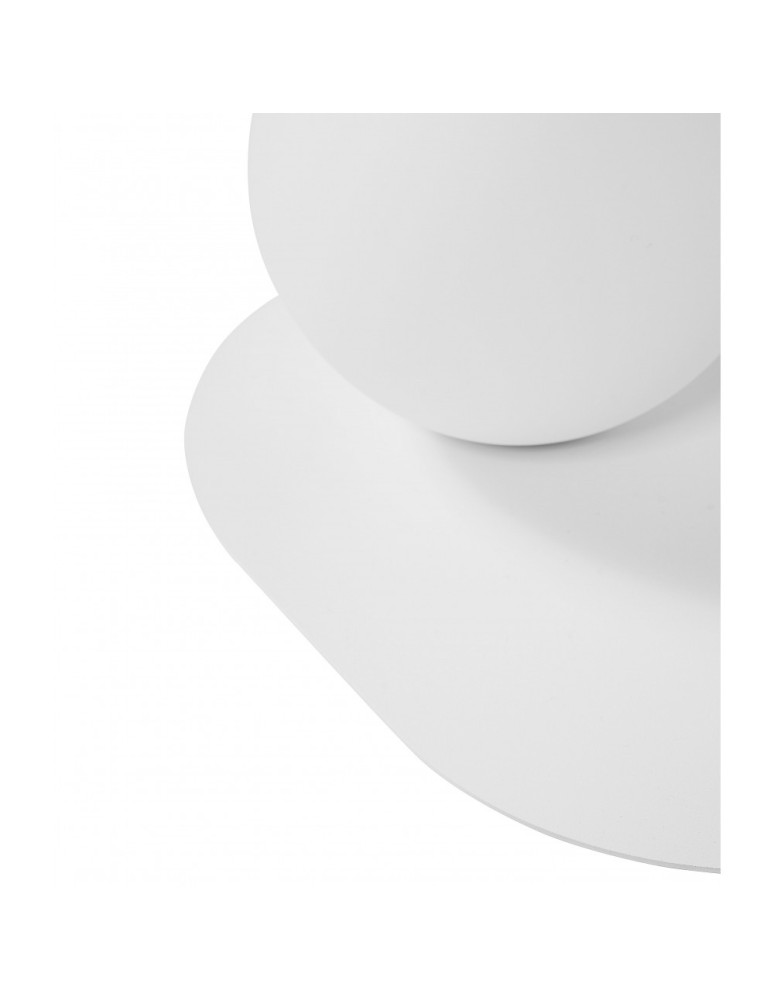 Scandinavian style wall lamps - UMMO HANEA white wall lamp / wall sconce HA011000 - product kolory-swiatla.pl 4