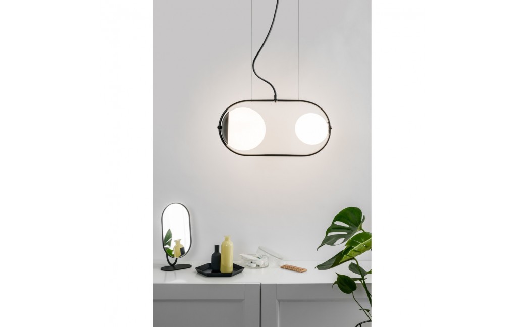 UMMO KOBAN A czarna sufitowa lampa wisząca KOA222P0