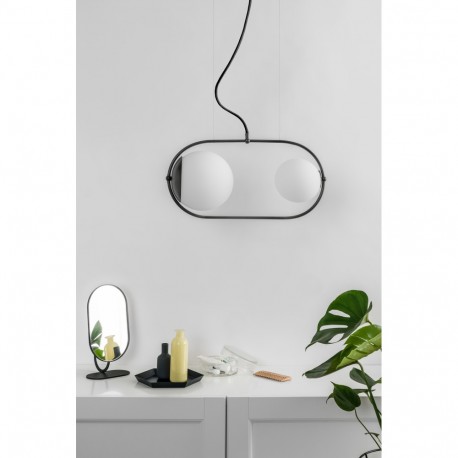 UMMO KOBAN A czarna sufitowa lampa wisząca KOA222P0