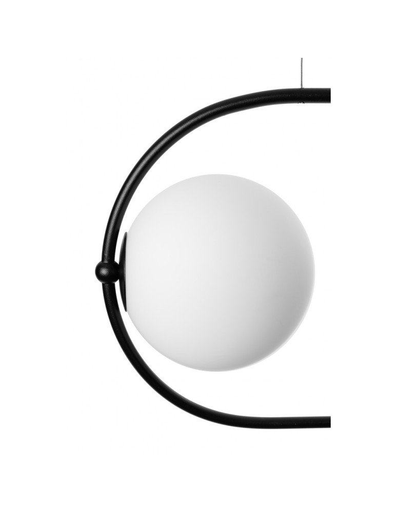Pendant lamps spheres - UMMO KOBAN A black ceiling pendant lamp KOA222P0 - product kolory-swiatla.pl 4