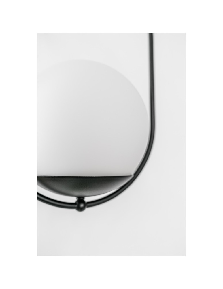 Pendant lamps spheres - UMMO KOBAN B black ceiling pendant lamp KOB122P0 - product kolory-swiatla.pl 3