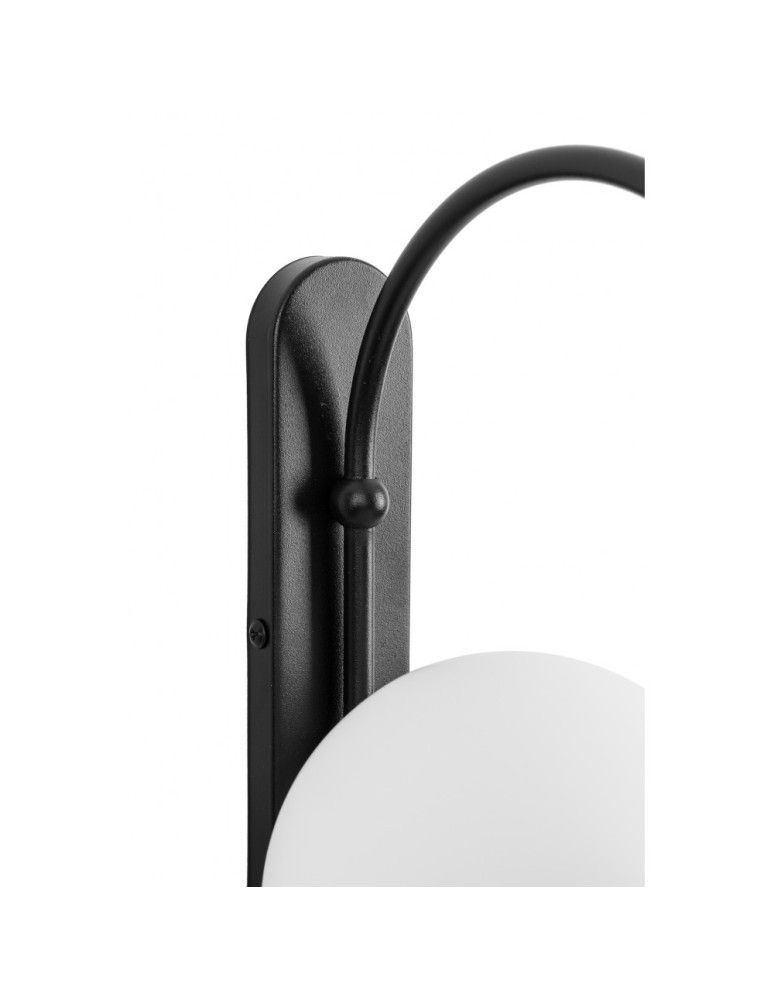 Wall lamps - UMMO KOBAN D black wall lamp / wall sconce KOD12000 - product kolory-swiatla.pl 3