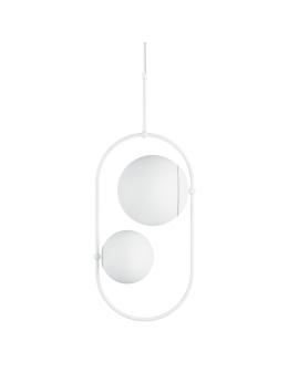 UMMO KOBAN C biała sufitowa lampa wisząca KOC211P0