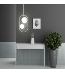 Pendant lamps spheres - UMMO KOBAN C white ceiling pendant lamp KOC211P0 - product 2