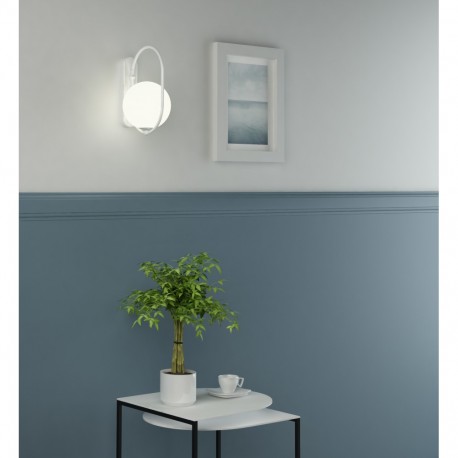 UMMO KOBAN D biała lampa ścienna / kinkiet KOD11000