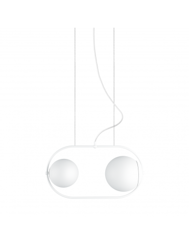 UMMO KOBAN A white ceiling pendant lamp KOA211P0.