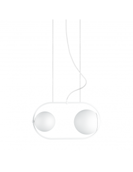 UMMO KOBAN A biała sufitowa lampa wisząca KOA211P0