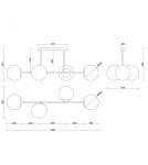 Ceiling lamps - UMMO KOP D white ceiling lamp / plafond KPD41003 - product 5