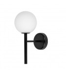 Wall lamps spheres - UMMO KOP A black wall lamp / wall sconce KPA12000 - product 1