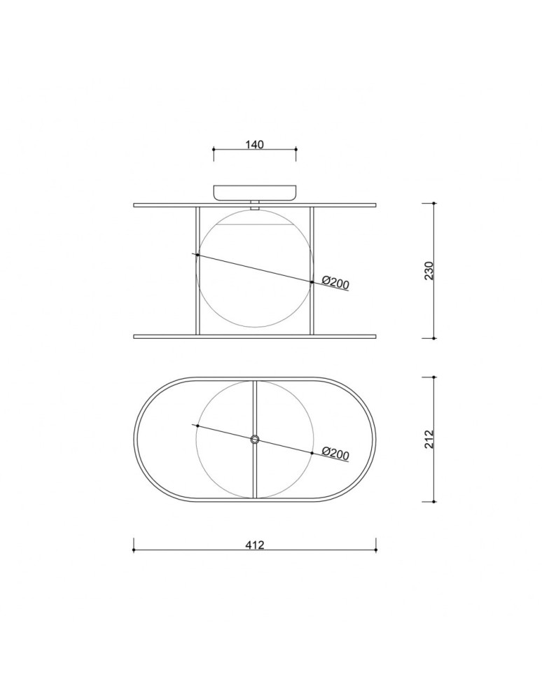 Ceiling lamps - UMMO KUGLO A ceiling lamp / plafond KUA12000. - product kolory-swiatla.pl 5