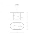 Pendant lamps - UMMO KUGLO B ceiling pendant lamp KUB122B0 - product 6