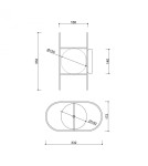 Loft wall lamps - industrial - UMMO KUGLO C wall lamp / wall sconce KUC12000 - product 7