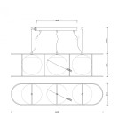 Pendant lamps - UMMO KUGLO D ceiling pendant lamp KUD322B0 - product 6