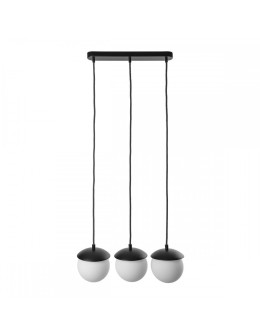 UMMO KUUL A czarna sufitowa lampa wisząca KLA322P0