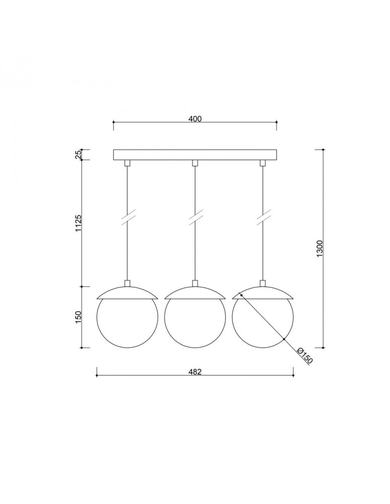 Pendant lamps - UMMO KUUL A black ceiling pendant lamp KLA322P0 - product kolory-swiatla.pl 6