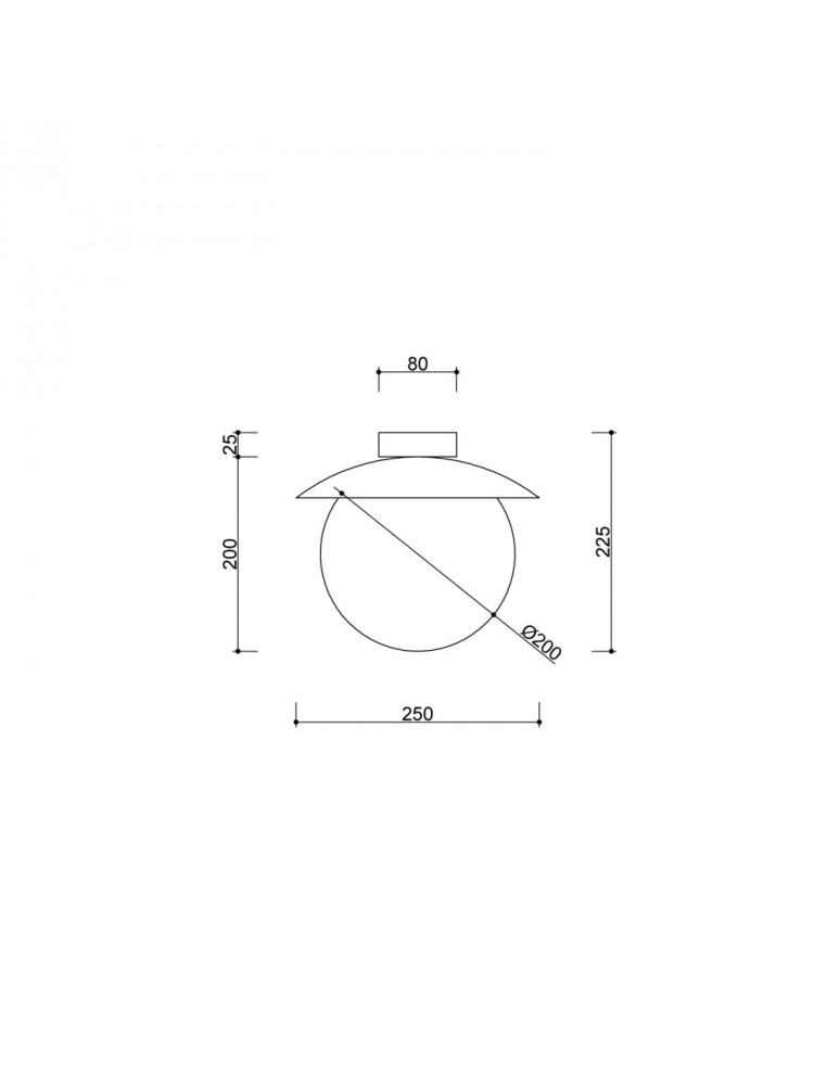 Ceiling lamps - UMMO KUUL C black ceiling / plafond lamp KLC12000 - product kolory-swiatla.pl 4