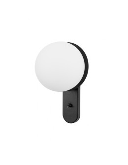 UMMO KUUL D1 black wall lamp / wall sconce with switch KLD12001