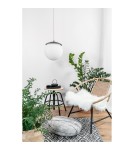 Pendant lamps spheres - UMMO KUUL E black ceiling pendant lamp KLE122P0 - product 2